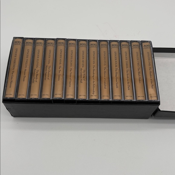 The Lord Of The Rings Audio Cassette Tape Box Set J.R.R. Tolkien BBC 1987 - Picture 2 of 5